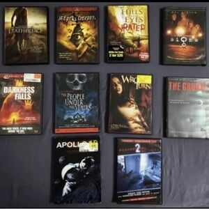 Horror Dvd Lot
